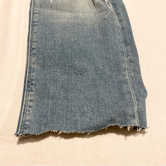Zara Trafaluc Distressed Blue Jeans Womens Size 4 - Picture 16 of 16